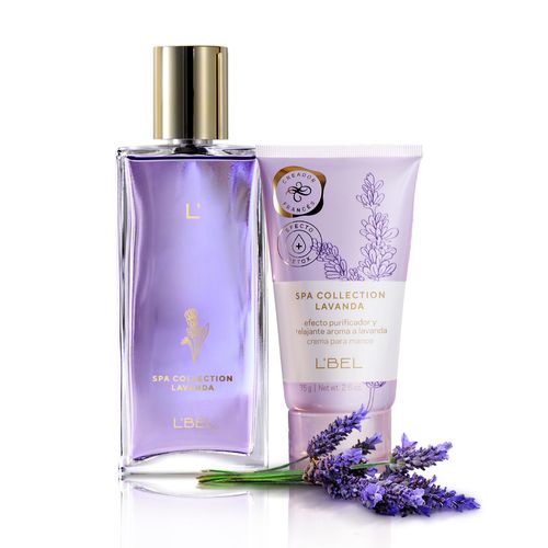 Set Spa Lavanda colonia para mujer y Crema para Manos